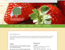 Tablet Screenshot of fuchshof.de